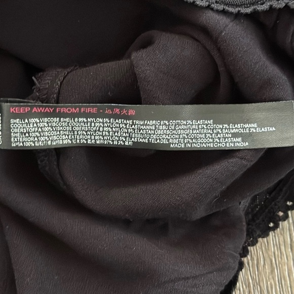 Intimately Free People Cleo Black Thong Bodysuit - Picture 10 of 15